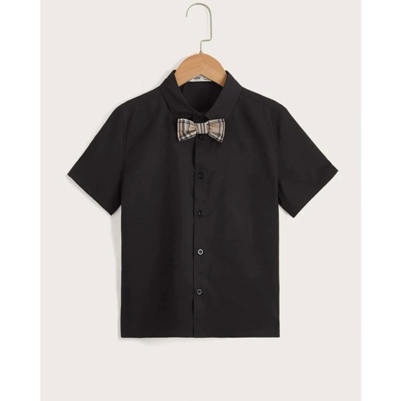 SHEIN Boys 2piece Bow tie pants set - Picture 2 of 8